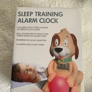 Doggie sleep training alarm clock